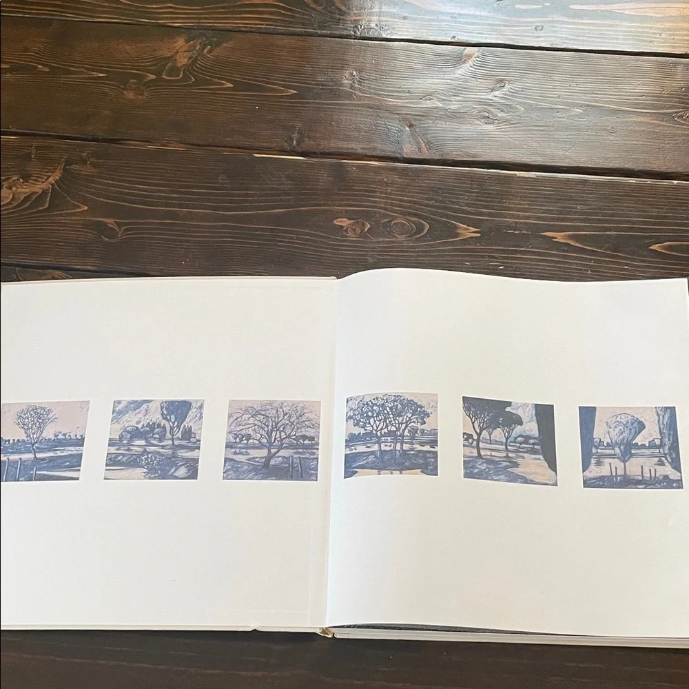 Elmer Gille Monograph of Dutch Painter Cream and White Art Book